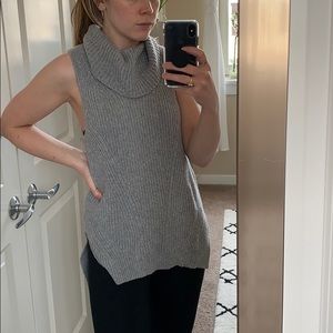 Anthropologie Cowlneck Sweater-tank